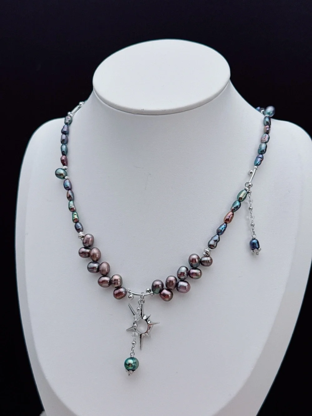 26X518 Handmade Freshwater Pearl Dainty Necklace 16+2”